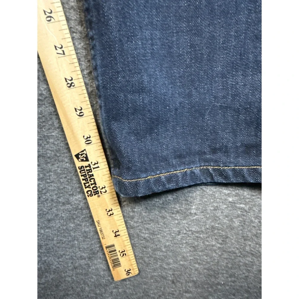 Nautica Straight Fit Dark‎ Wash Denim Jeans Pants Mens Size 40 x 32 Academia EUC